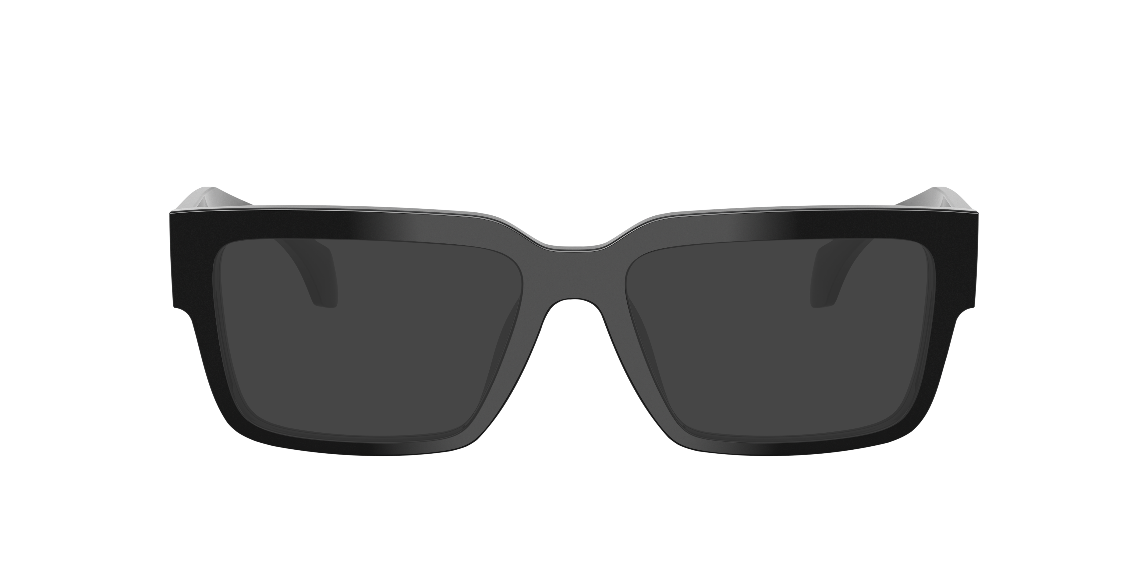 VE3374U Zwart AcetaatEyeglass Frames van B24, met getinte lenzen