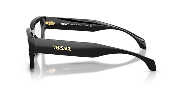 VE3374U Schwarz AcetatEyeglass Frames von B24, Seitenansicht