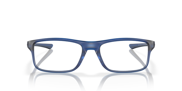 Plank 2.0 Mat doorschijnend Blauw KunststofEyeglass Frames van B24, Vooraanzicht