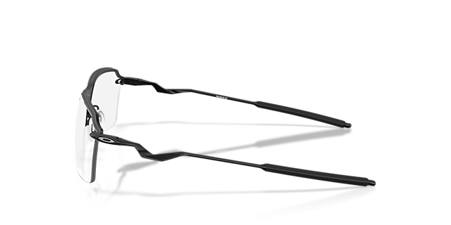 Tailback 2.0 Satijnglans zwart TitaanEyeglass Frames van B24, Zijaanzicht