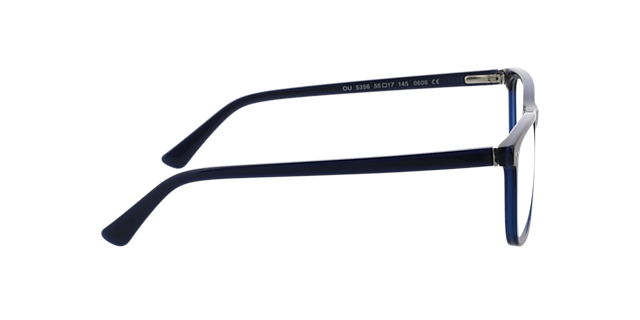 CHICAGO Trilayer Blue AcetatEyeglass Frames von B24, Seitenansicht