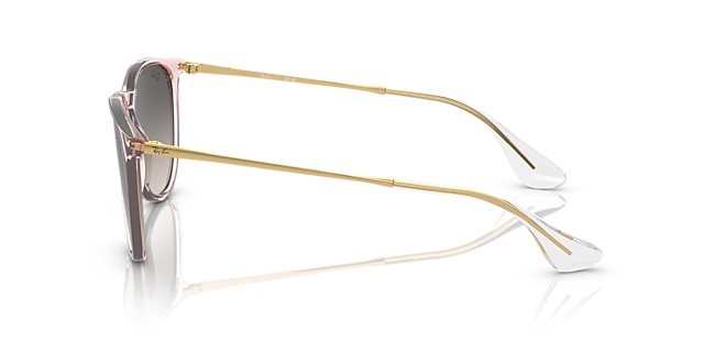 RB4171 Pink transparent KunststoffSunglass Frames von B24, Seitenansicht