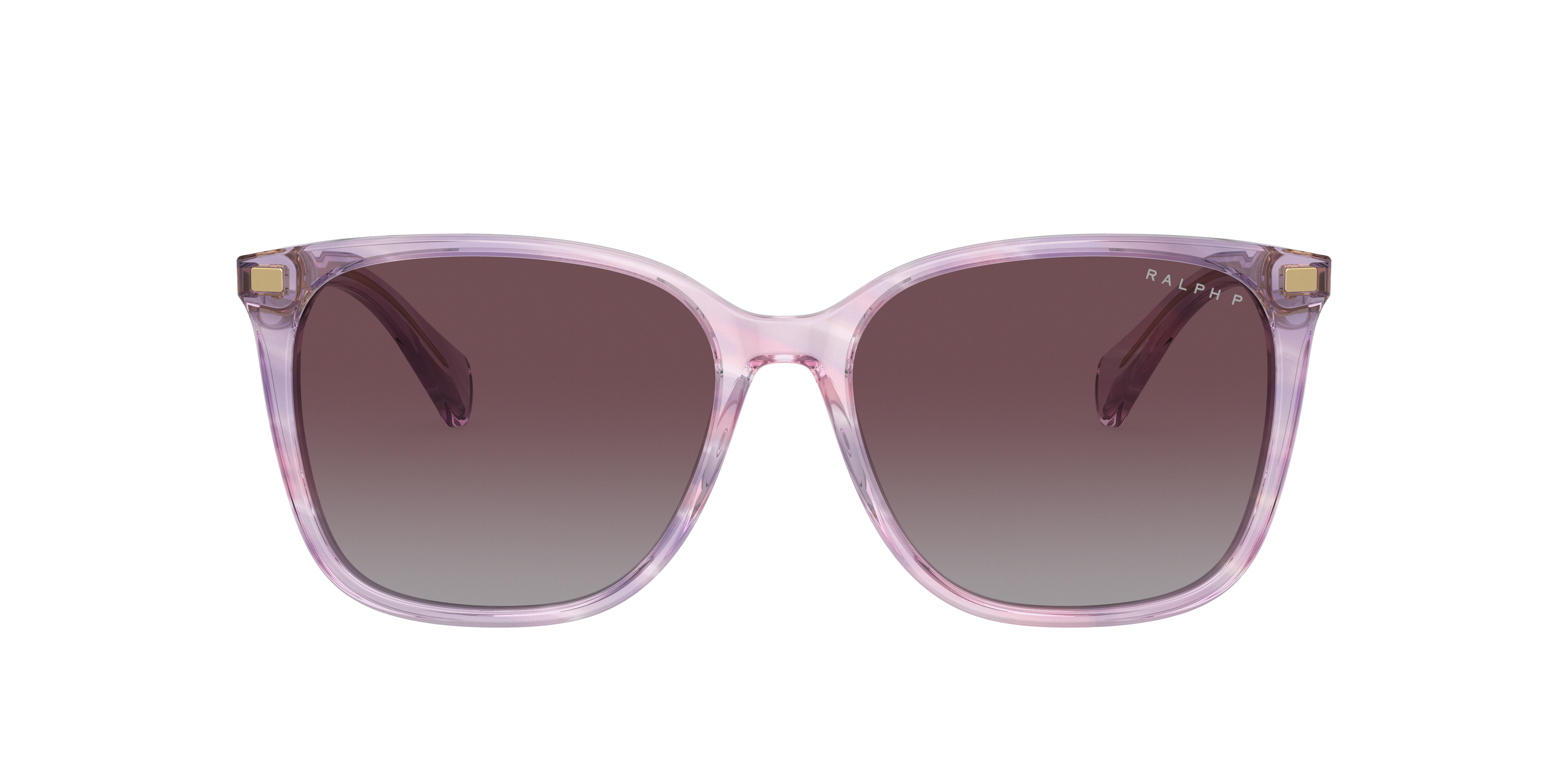 RA5293 Striped Purple AcetaatSunglass Frames van B24, met getinte lenzen