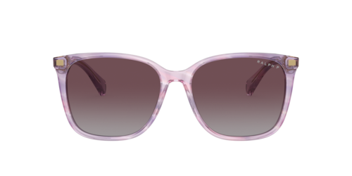 Ralph - RA5293, Damen, Striped Purple/Shiny Black/Shiny Dark Havana, Größe: Large
