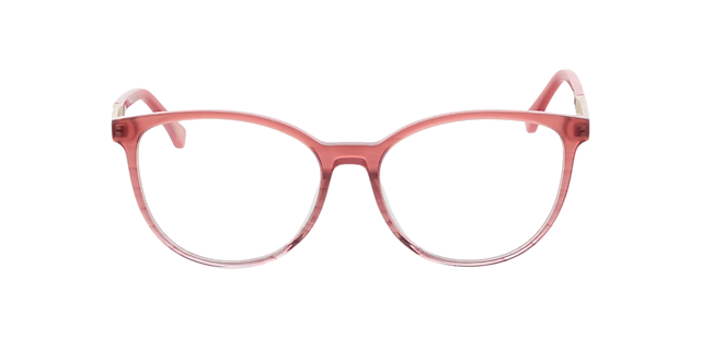 Malaga Gradient Pink Horn AcetatEyeglass Frames von B24, Vorderansicht