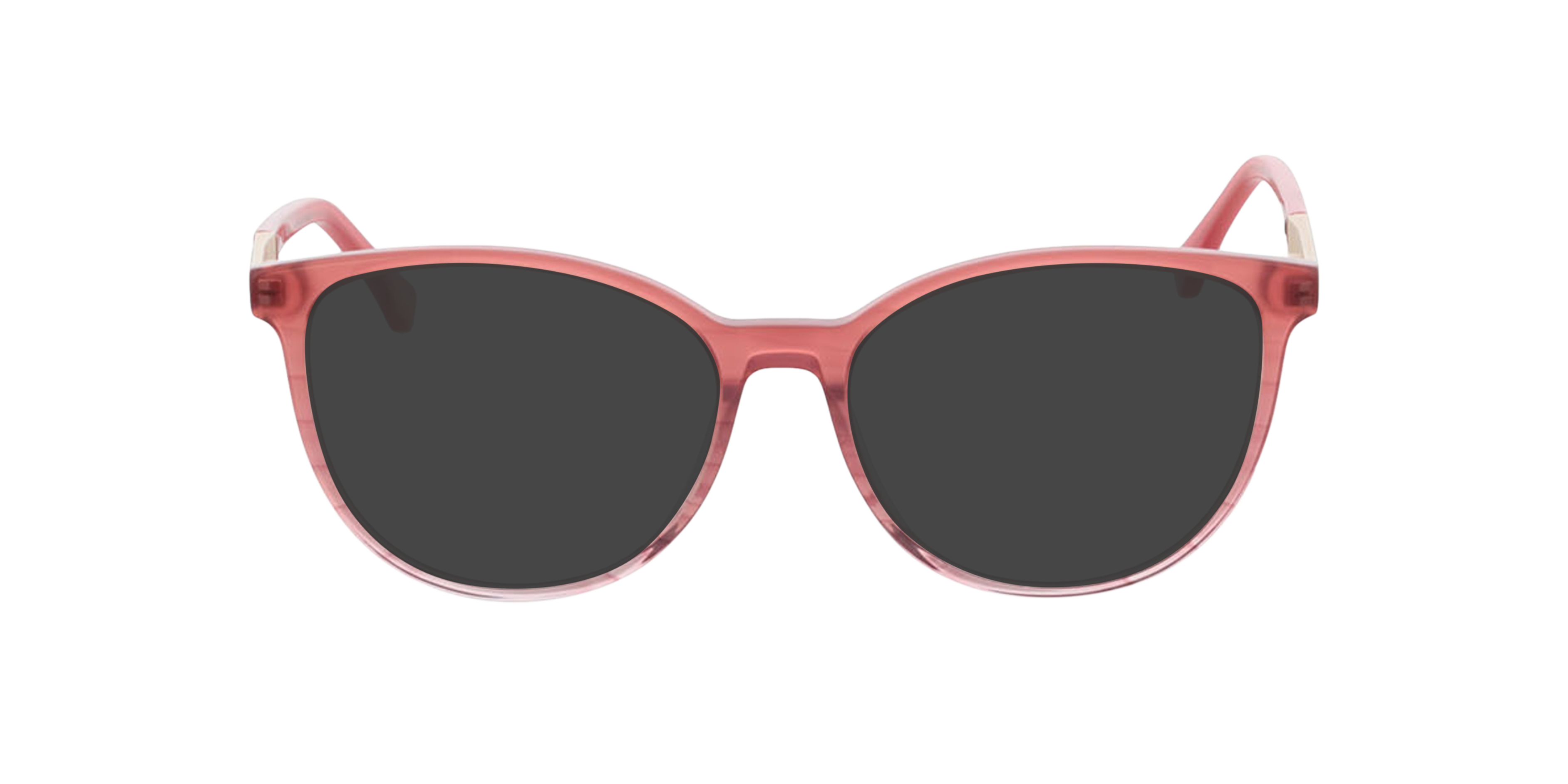 Malaga Gradient Pink Horn AcetatEyeglass Frames von B24, mit getönten Gläsern
