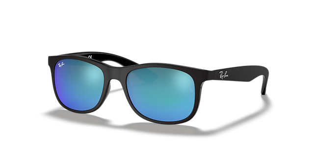 RB9062S Schwarz KunststoffSunglass Frames von B24, Dreiviertelansicht