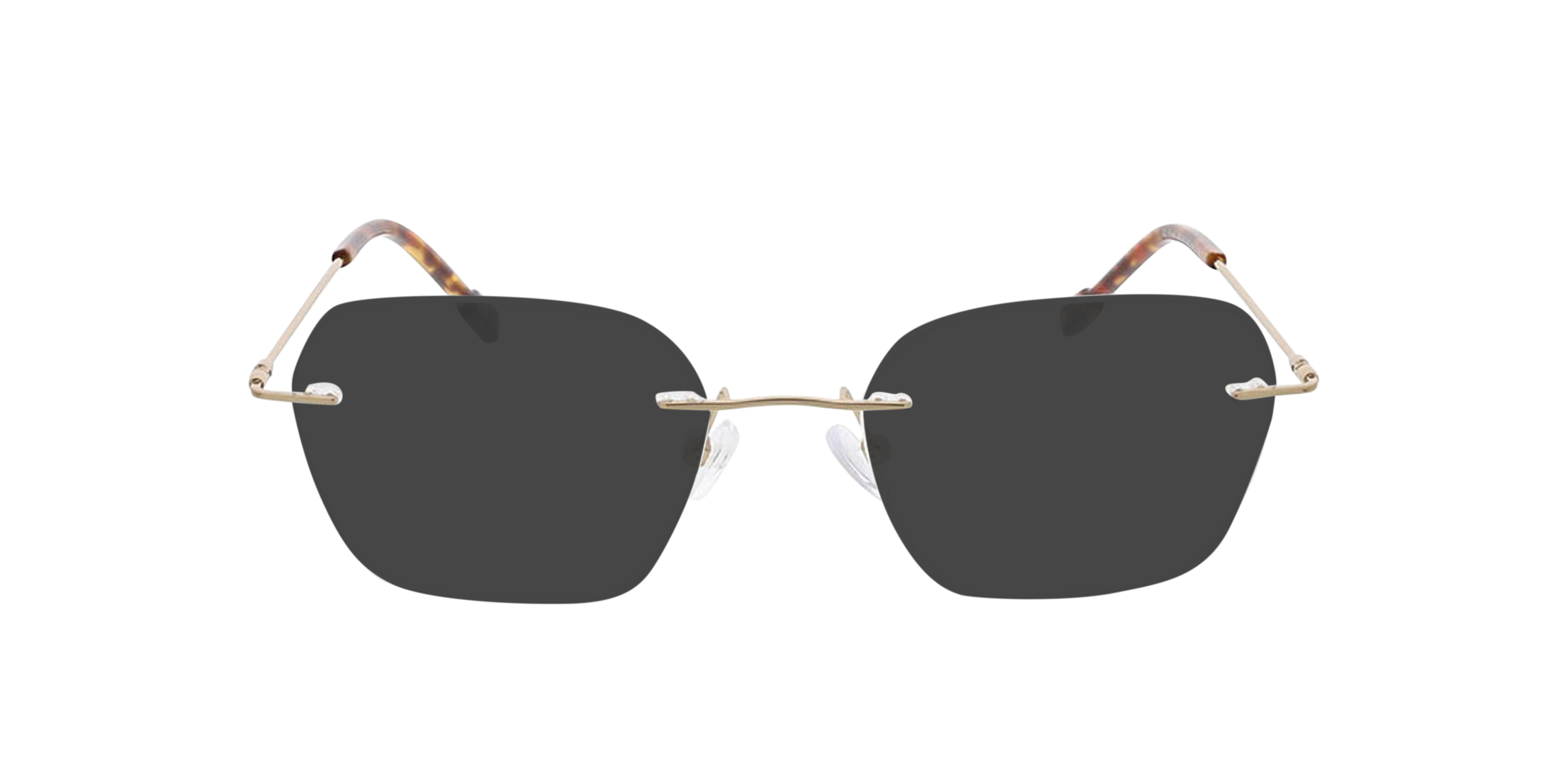 Frieda Gold MetallEyeglass Frames von B24, mit getönten Gläsern