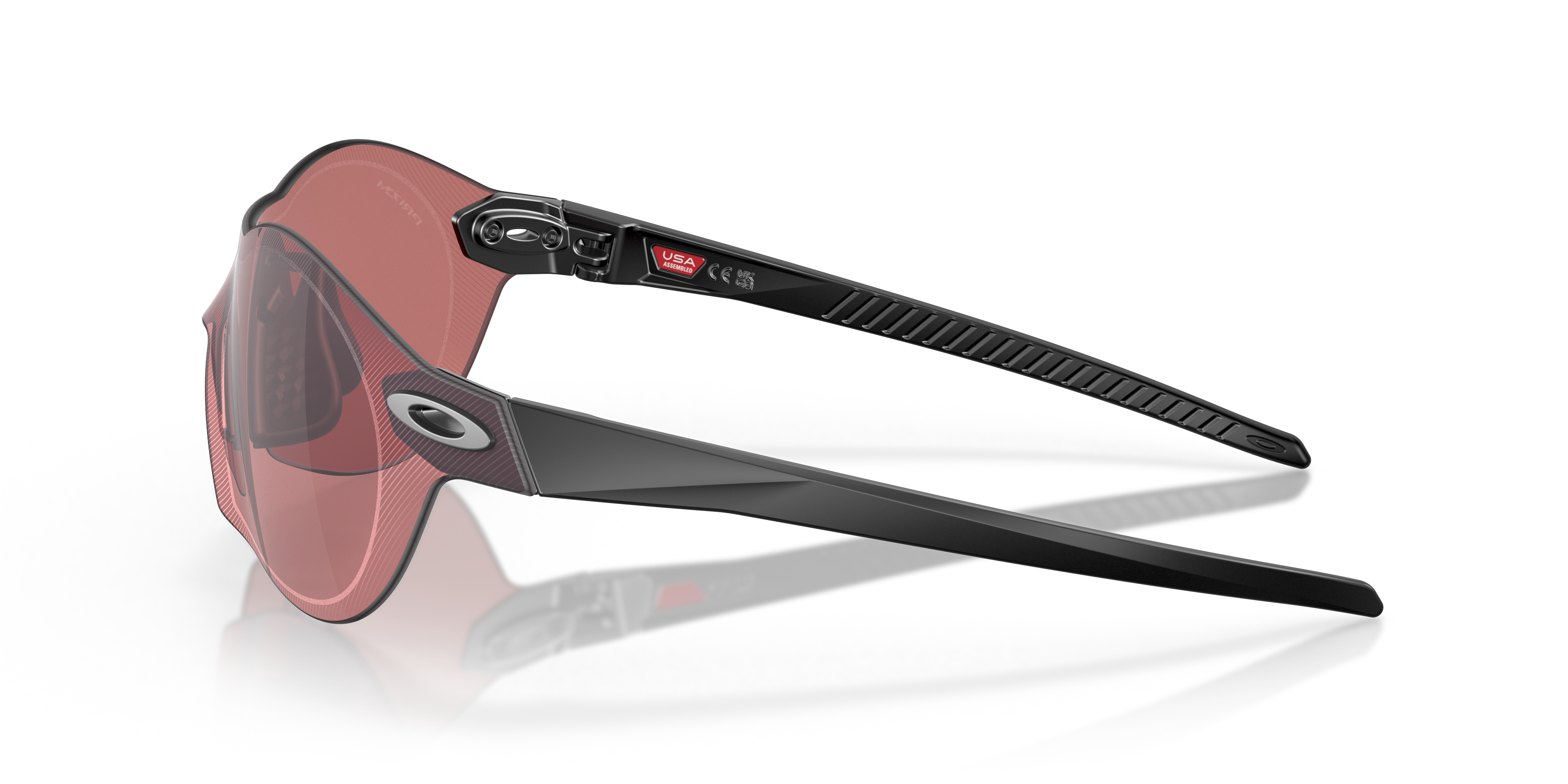 Re:SubZero Matt Schwarz KunststoffSunglass Frames von B24, Seitenansicht