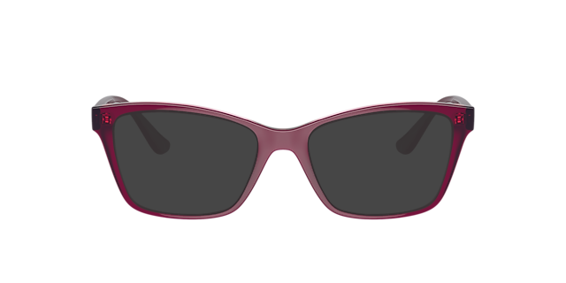 VO5420 Top violet & roze KunststofEyeglass Frames van B24, met getinte lenzen