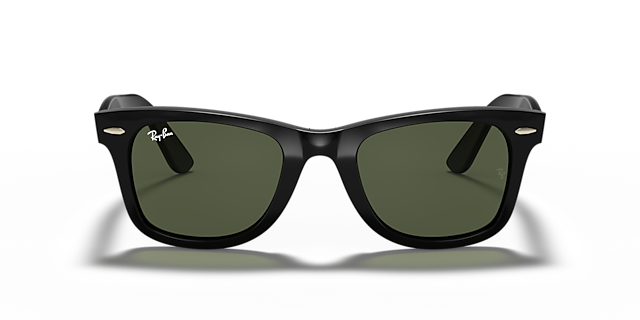 RB4340 Zwart KunststofSunglass Frames van B24, Vooraanzicht