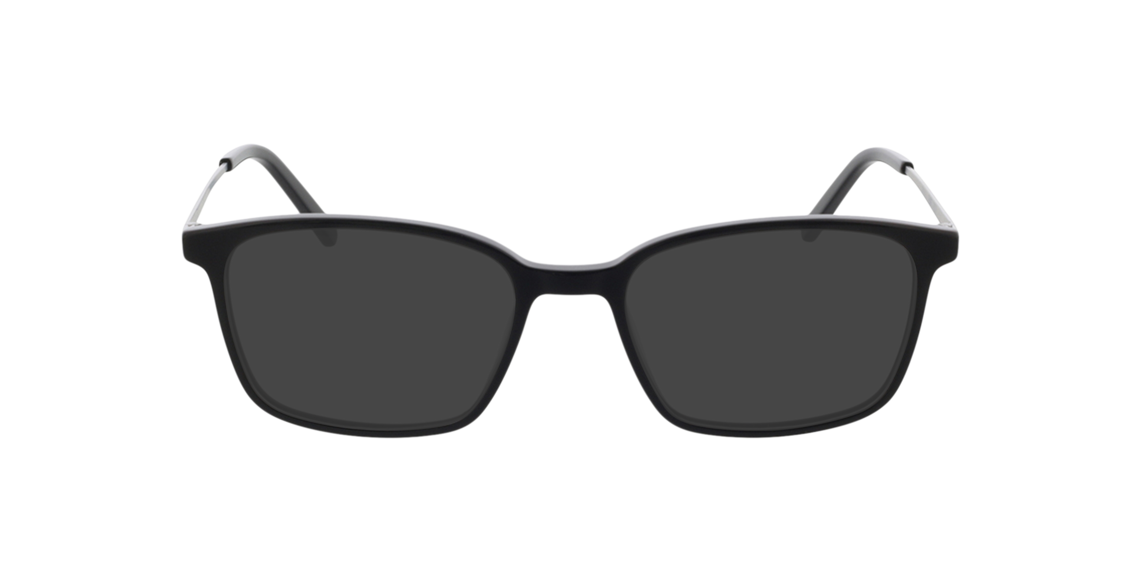 Melle Zwart & Zilver AcetaatEyeglass Frames van B24, met getinte lenzen