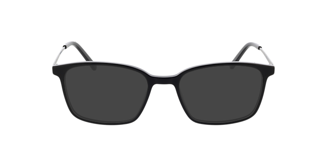 Melle Zwart & Zilver AcetaatEyeglass Frames van B24, met getinte lenzen