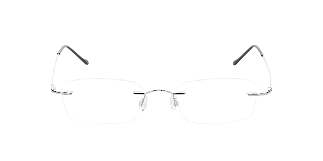 Bendigo Zilver MetaalEyeglass Frames van B24, Vooraanzicht
