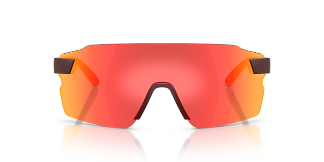 FZ6024U Red Bordeaux KunststoffSunglass Frames von B24, Vorderansicht