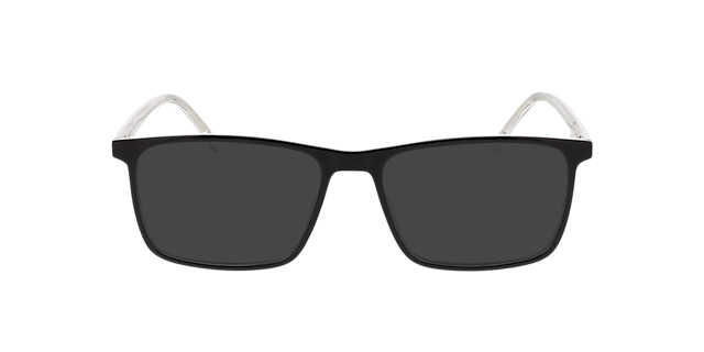 Rockford Schwarz & Kristall KunststoffEyeglass Frames von B24, mit getönten Gläsern