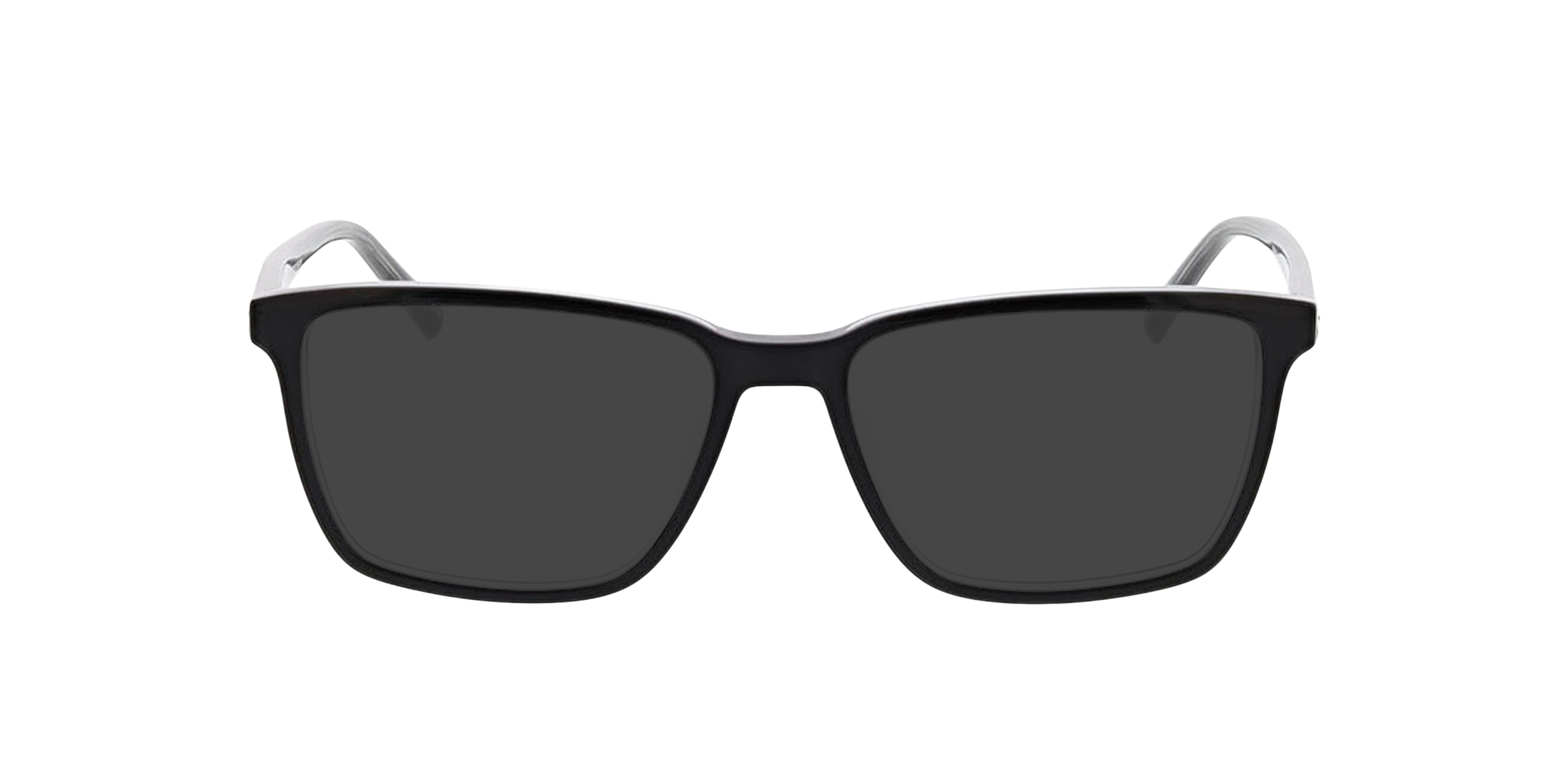 Teneriffa Trilayer Black  &  Crystal Grey AcetatEyeglass Frames von B24, mit getönten Gläsern