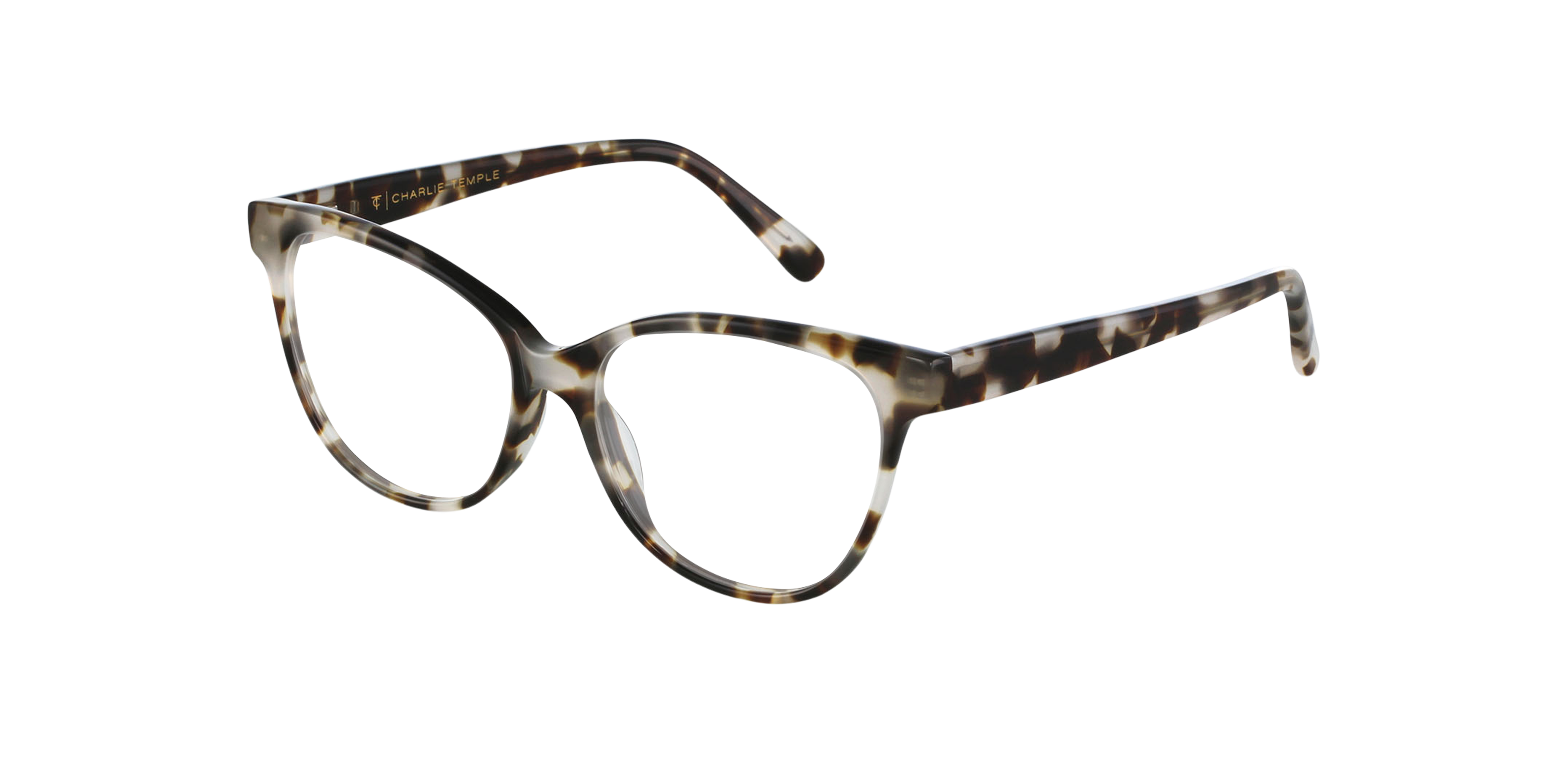 Florence CT Indian Summer AcetatEyeglass Frames von B24, Dreiviertelansicht