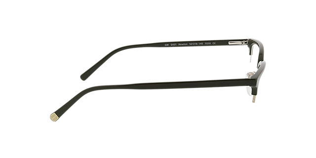 Newton Khaki MetallEyeglass Frames von B24, Seitenansicht