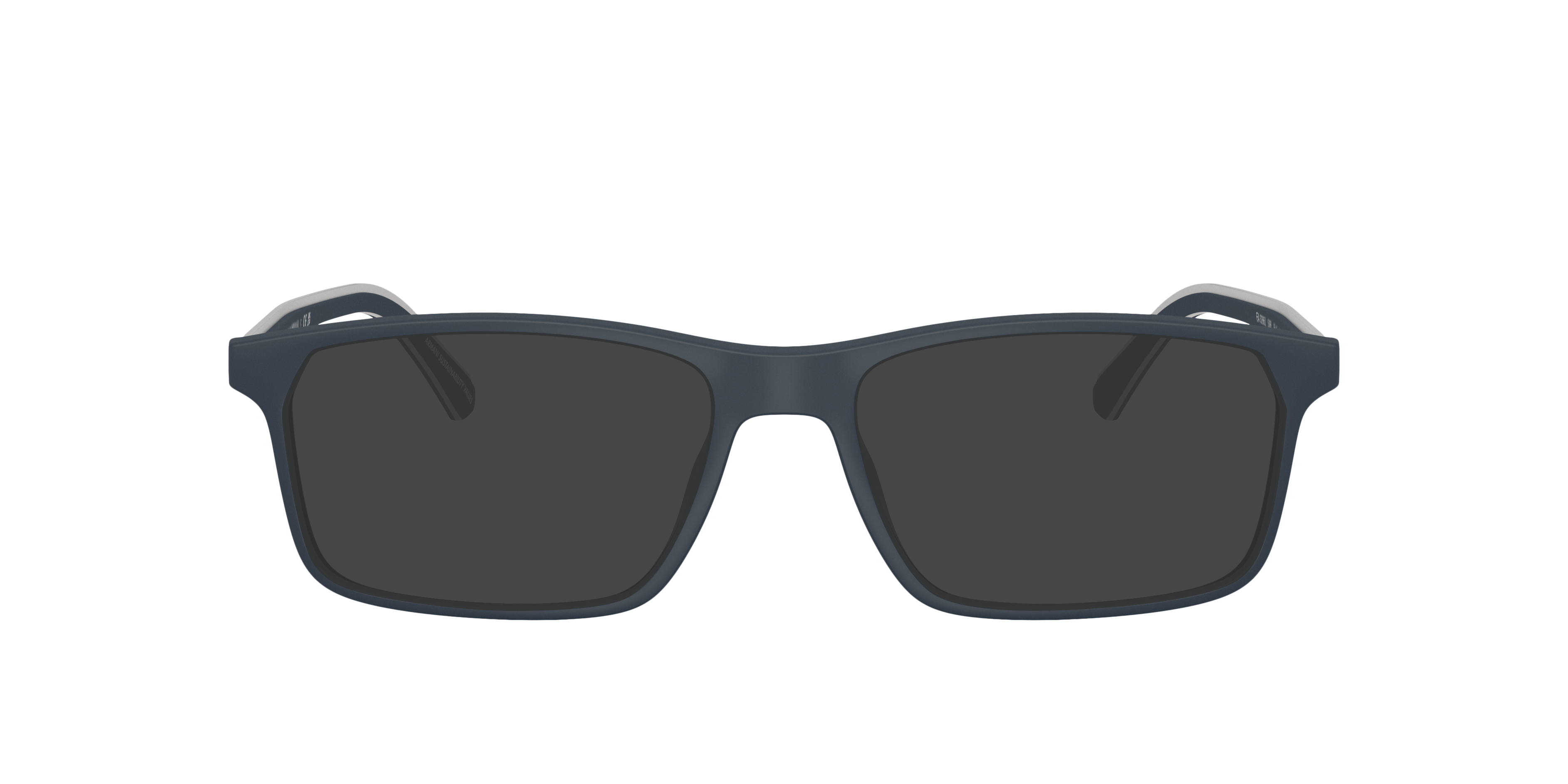 EA3266U Matblauw KunststofEyeglass Frames van B24, met getinte lenzen