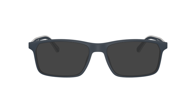 EA3266U Matblauw KunststofEyeglass Frames van B24, met getinte lenzen