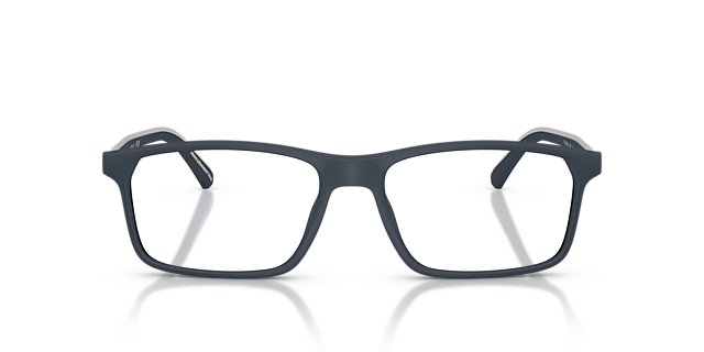 EA3266U Matblauw KunststofEyeglass Frames van B24, Vooraanzicht