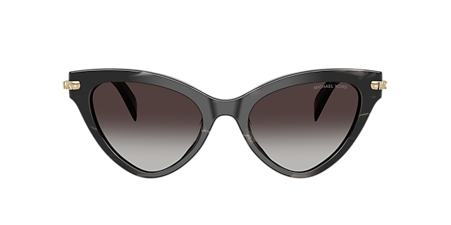 MK2259U Schwarzes Horn AcetatSunglass Frames von B24, mit getönten Gläsern