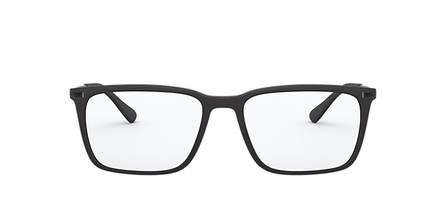 EA3169 Matt Schwarz KunststoffEyeglass Frames von B24, Vorderansicht