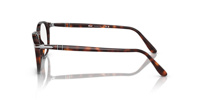 PO3007V Havana AcetaatEyeglass Frames van B24, Zijaanzicht