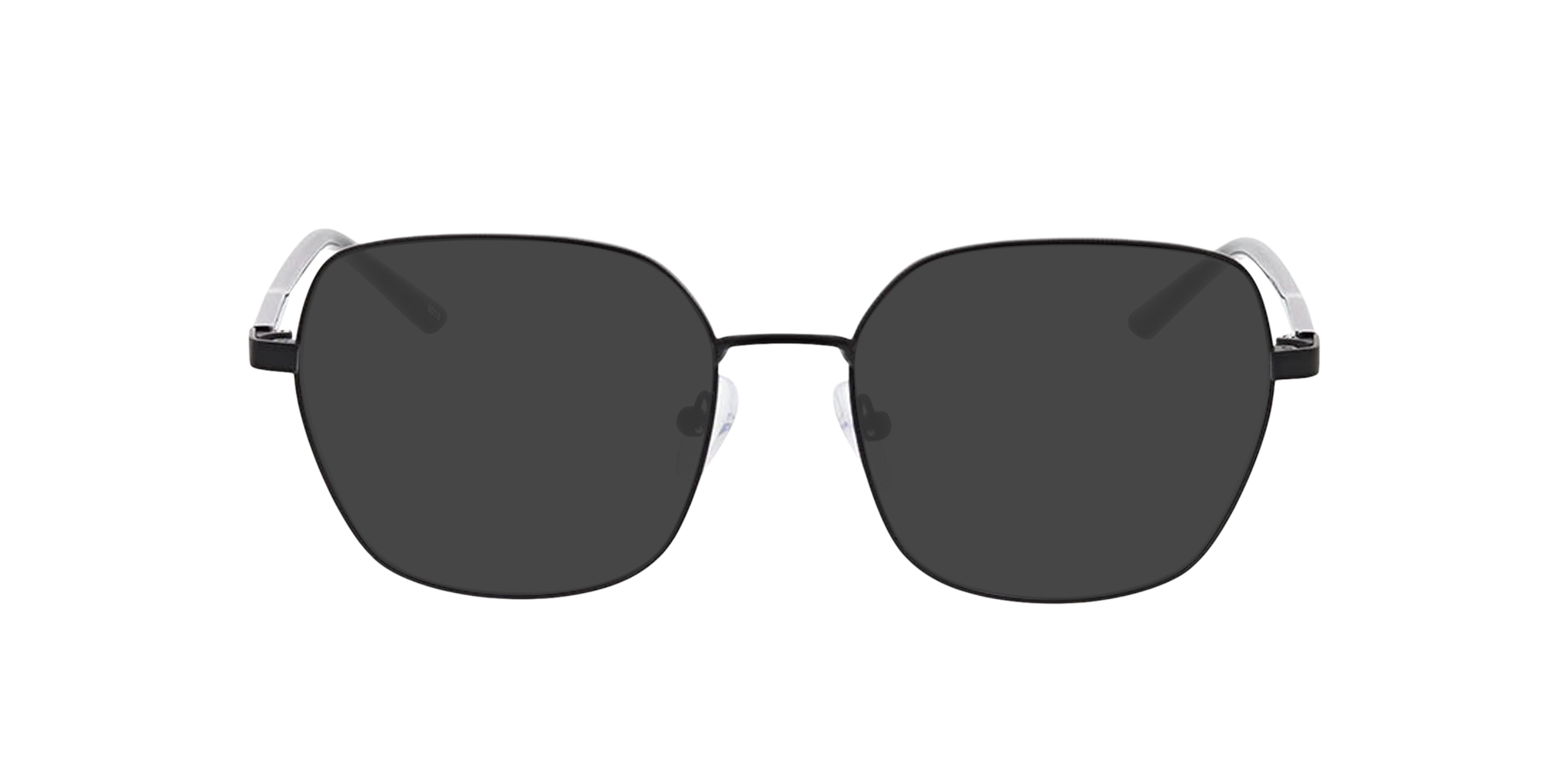 Genua Matt Black  &  Black MetallEyeglass Frames von B24, mit getönten Gläsern