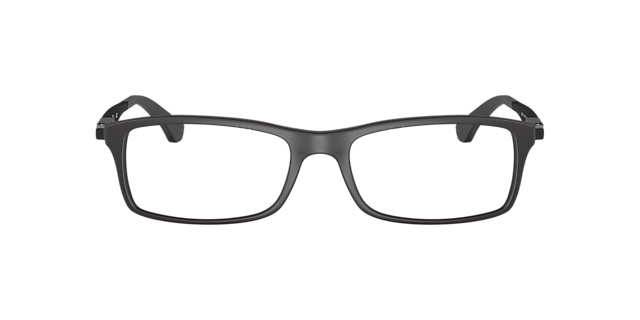 RB7017 Zwart KunststofEyeglass Frames van B24, Vooraanzicht