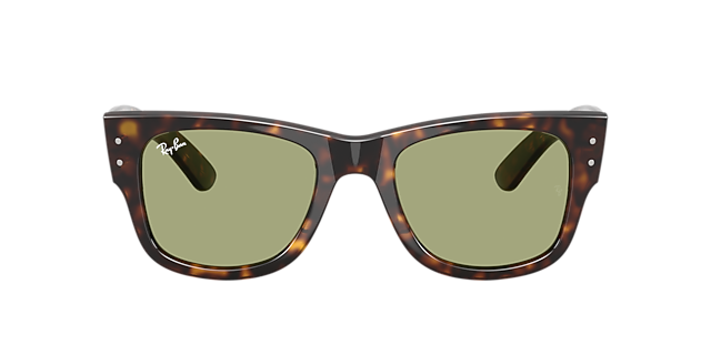 RB0840S Havana KunststofSunglass Frames van B24, met getinte lenzen