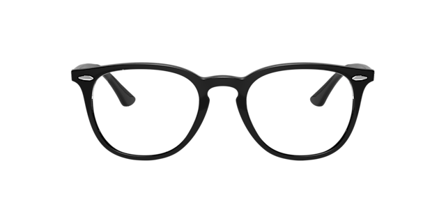 RB7159 Zwart KunststofEyeglass Frames van B24, Vooraanzicht