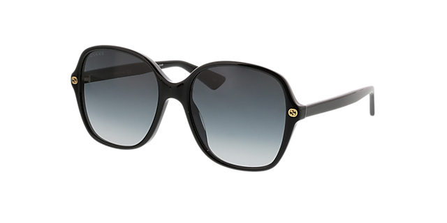 GG0092S Zwart AcetaatSunglass Frames van B24, Hoekweergave