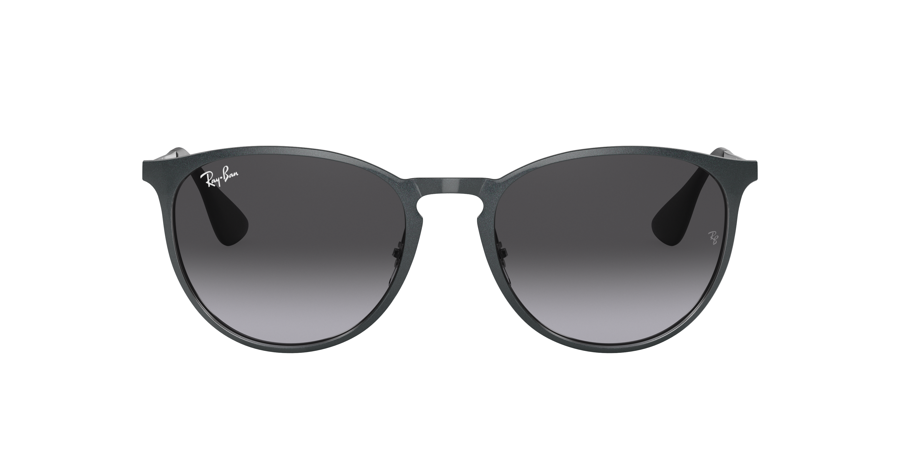 Ray-Ban 8053672565409 Grau/black/gun, Size: Large