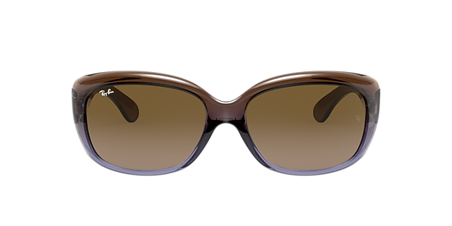 RB4101 Braun KunststoffSunglass Frames von B24, mit getönten Gläsern