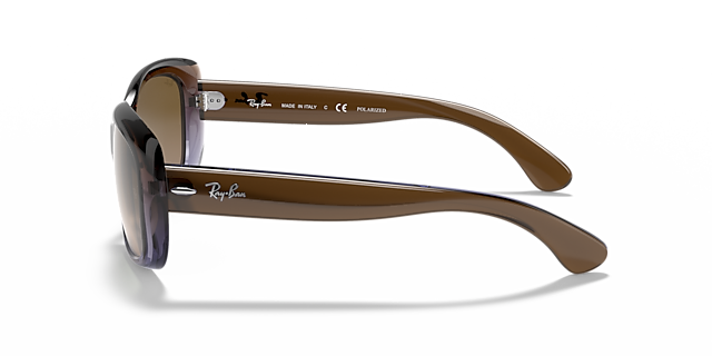 RB4101 Braun KunststoffSunglass Frames von B24, Seitenansicht