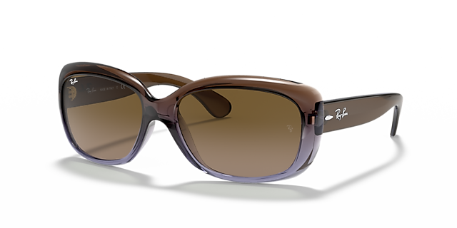 RB4101 Braun KunststoffSunglass Frames von B24, Dreiviertelansicht