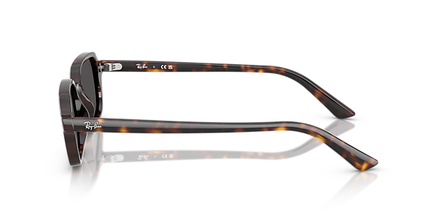 RB4455 Havana KunststofSunglass Frames van B24, Zijaanzicht