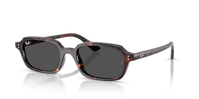 RB4455 Havana KunststofSunglass Frames van B24, Hoekweergave