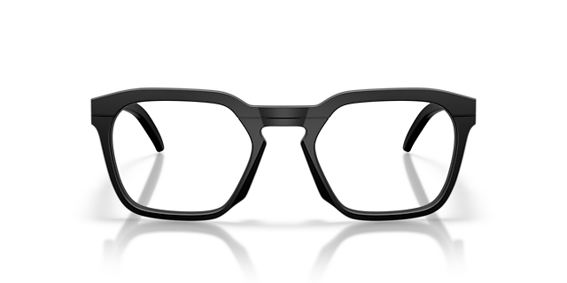 HSTN SQ Schwarz satiniert KunststoffEyeglass Frames von B24, Vorderansicht