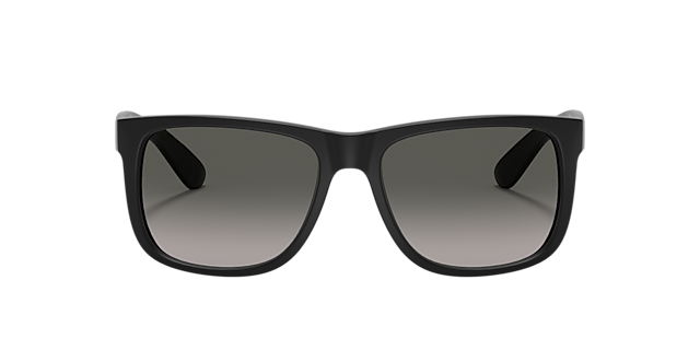 RB4165 Rubber zwart KunststofSunglass Frames van B24, Vooraanzicht