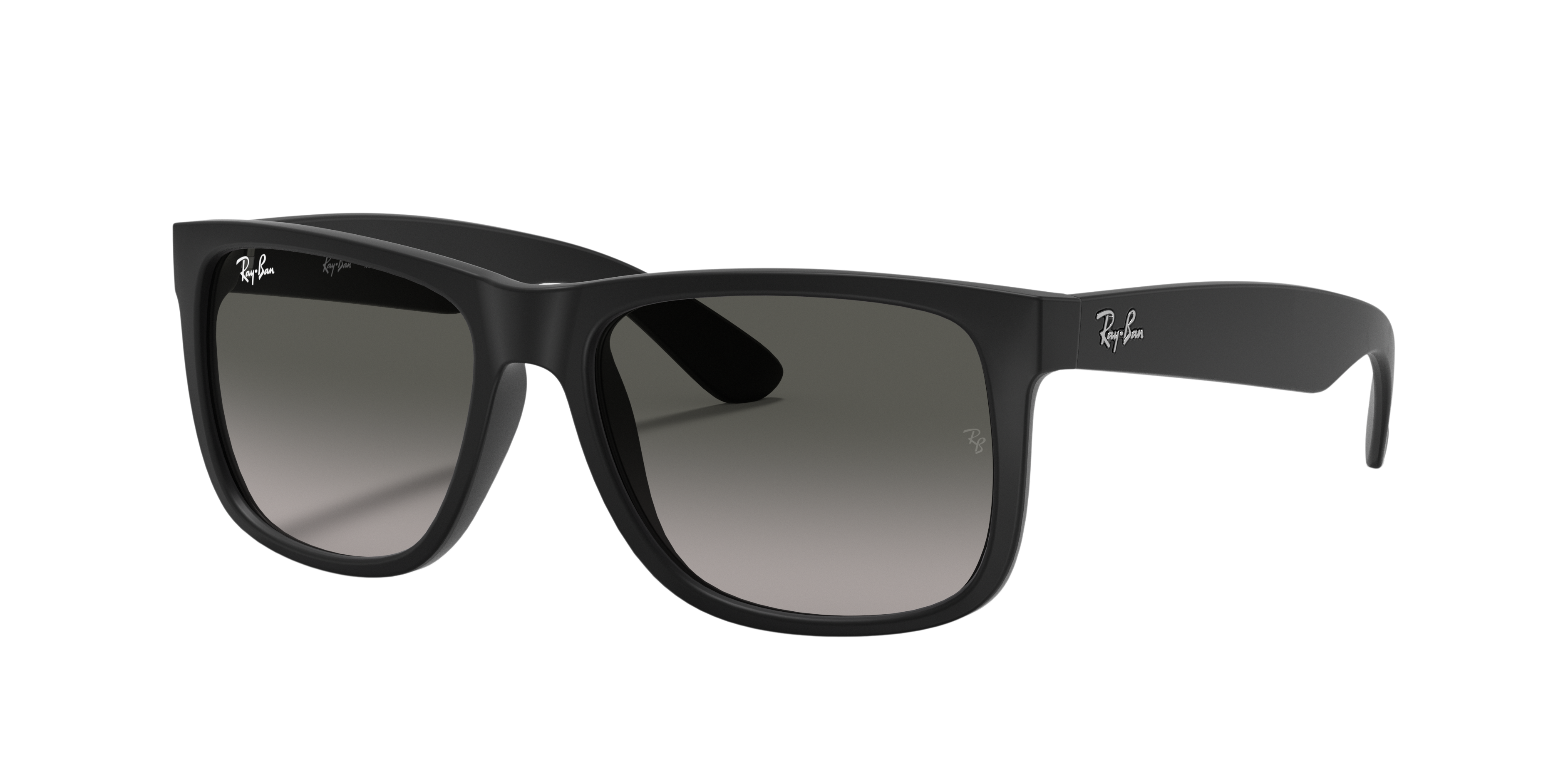 RB4165 Rubber Black KunststoffSunglass Frames von B24, Dreiviertelansicht