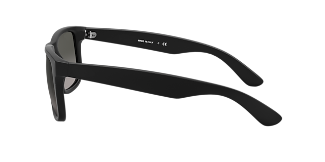 RB4165 Rubber zwart KunststofSunglass Frames van B24, Zijaanzicht