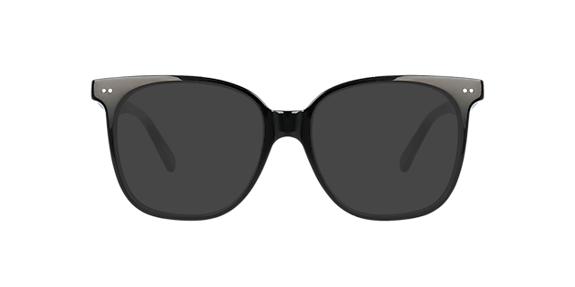 Big Mama Jet Black AcetaatEyeglass Frames van B24, met getinte lenzen