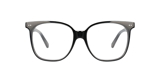 Big Mama Jet Black AcetaatEyeglass Frames van B24, Vooraanzicht