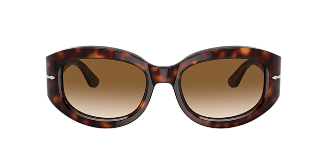 PO3335S Havana AcetatSunglass Frames von B24, mit getönten Gläsern