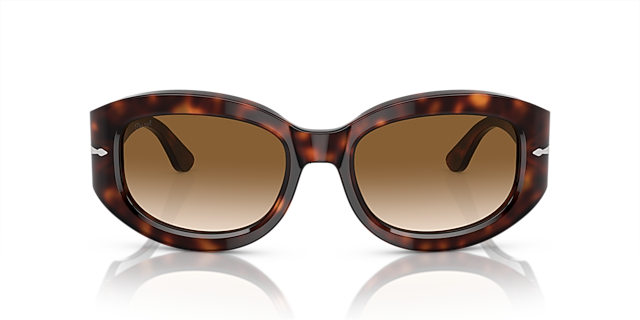 PO3335S Havana AcetatSunglass Frames von B24, Vorderansicht
