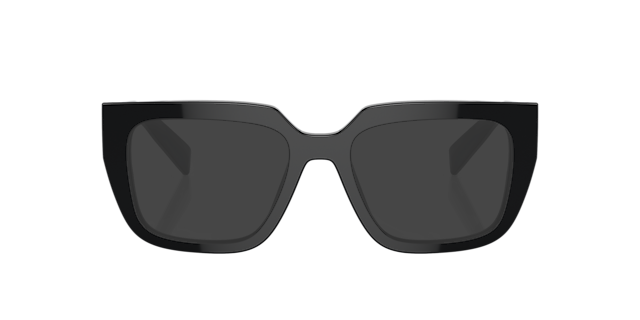 PR A03V Zwart AcetaatEyeglass Frames van B24, met getinte lenzen