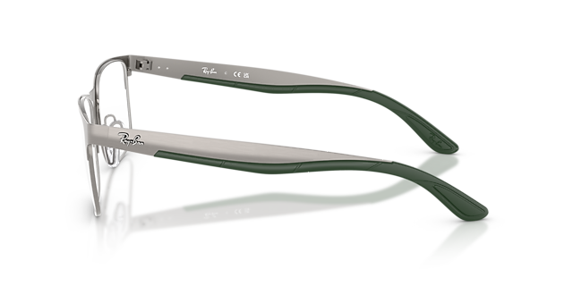 RB7550 Gunmetal MetallEyeglass Frames von B24, Seitenansicht